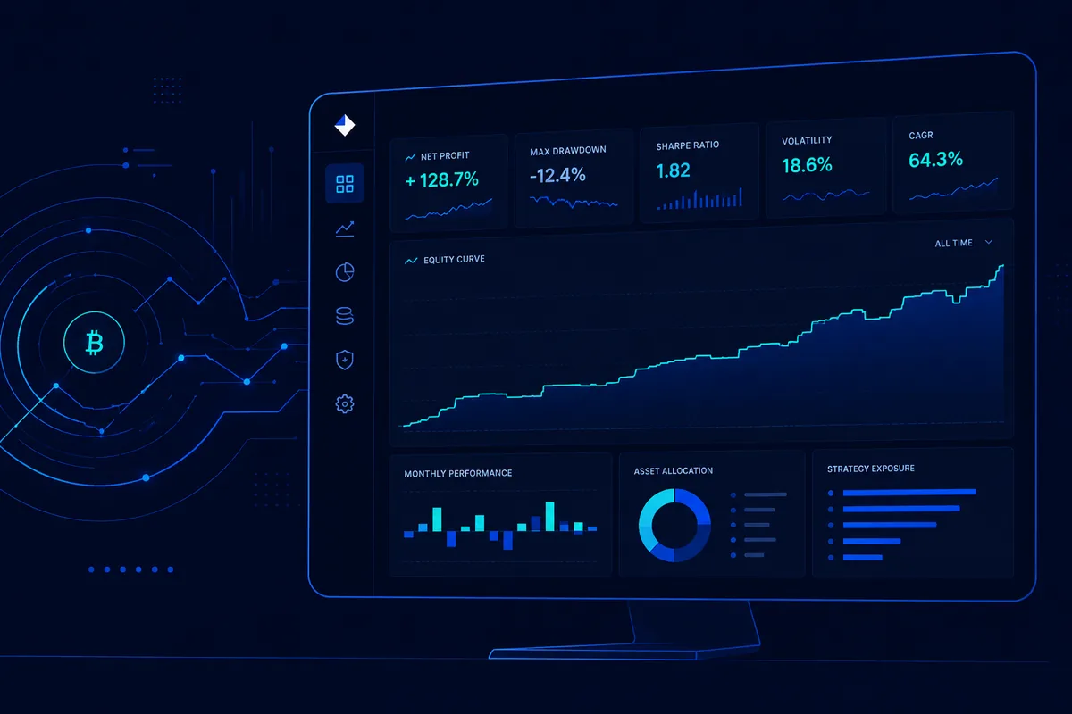 IQ Metrics: Stop trusting screenshots. Verify any trading strategy with real exchange data