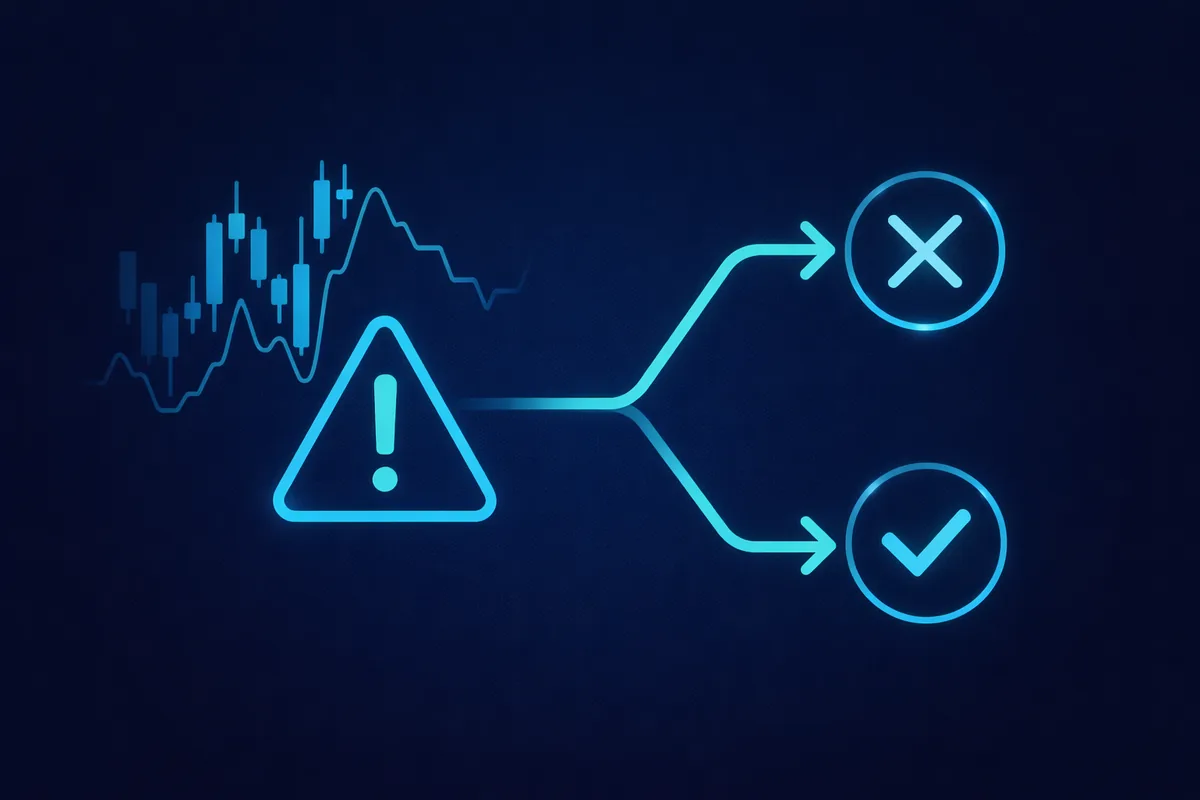 How algorithmic systems decide: trade or stay out of the market