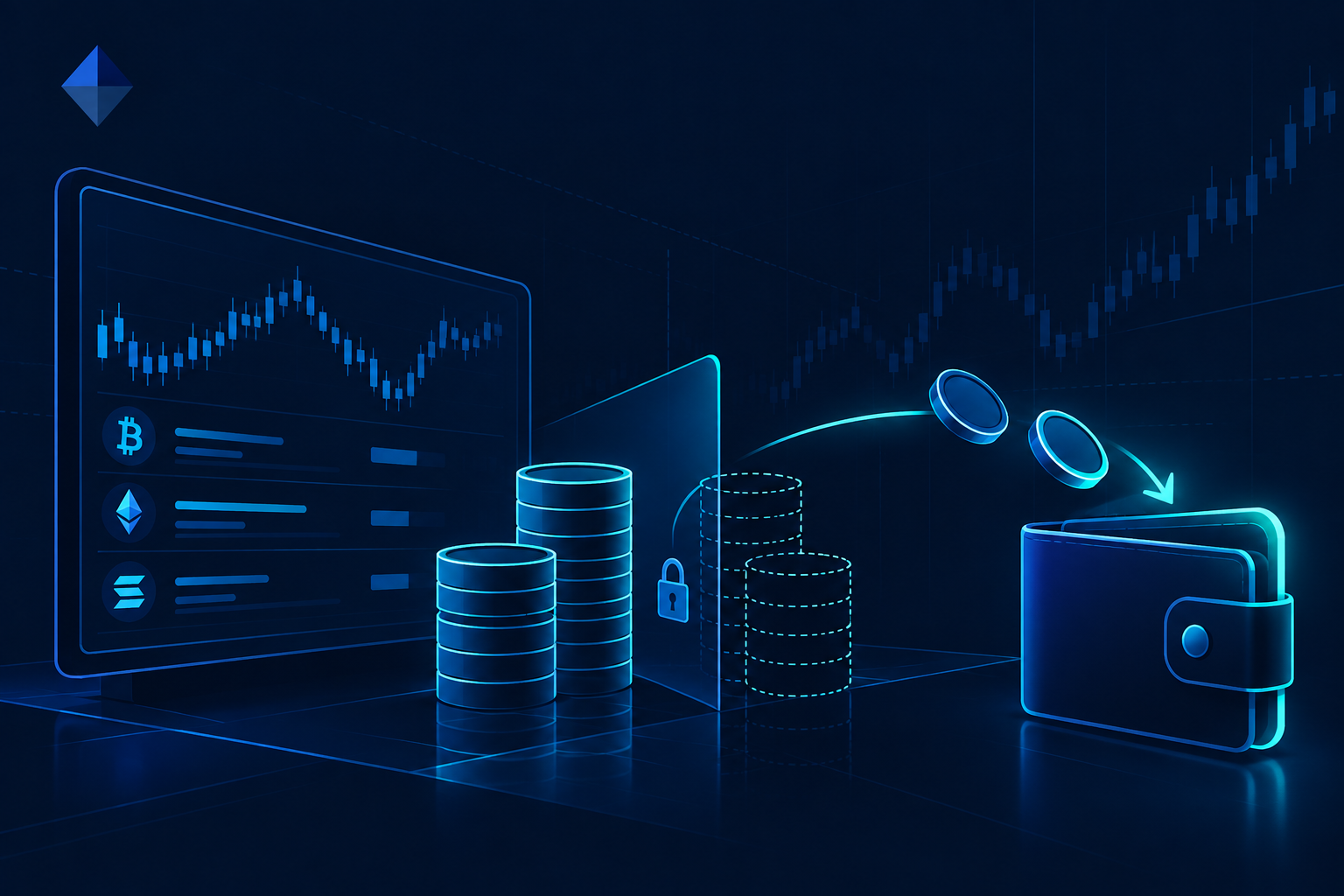 What happens to open positions when you withdraw funds from a crypto strategy